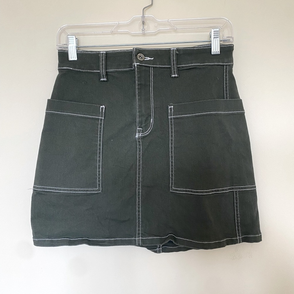 Arizona Jean Co. Forest Green Mini Skirt